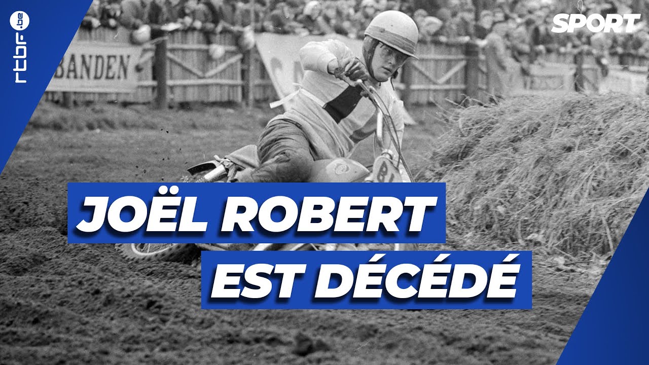 Décès de Joël Robert, multiple champion belge de motocross