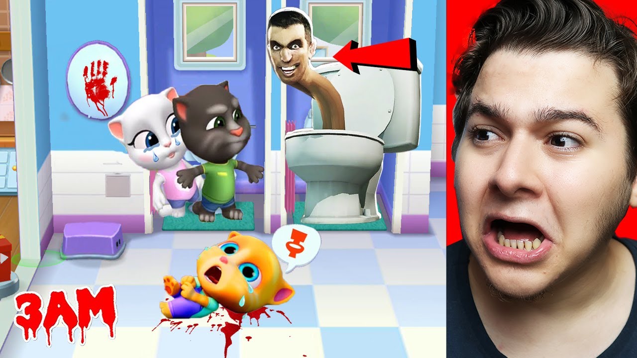 *SKİBİDİ TOİLET OYUNA GİRDİ* TOM VE ANGELAYA SALDIRDI 🚽 🔪 TOM VE ARKADAŞLARI TEHLİKEDE (Tom Friends)