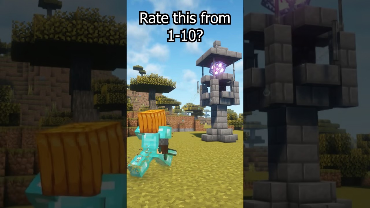 Minecraft Defense Tower 🧙