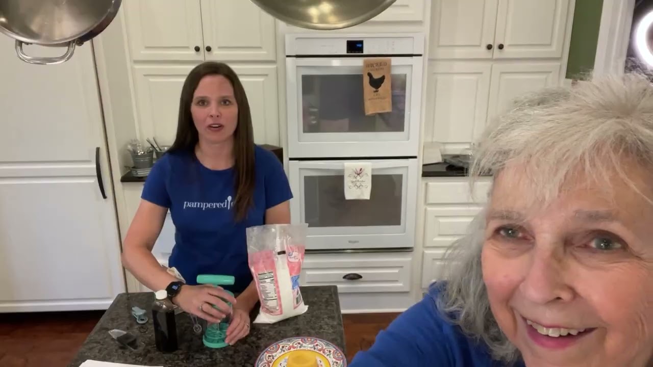 Delicious Homemade Ice Cream with Pampered Chef Ice Cream Maker