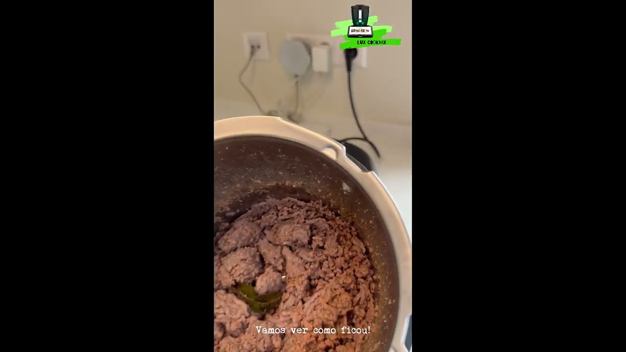 Receita Carne Picada no Modo Temperaturas Elevadas na Bimby/Thermomix® TM7