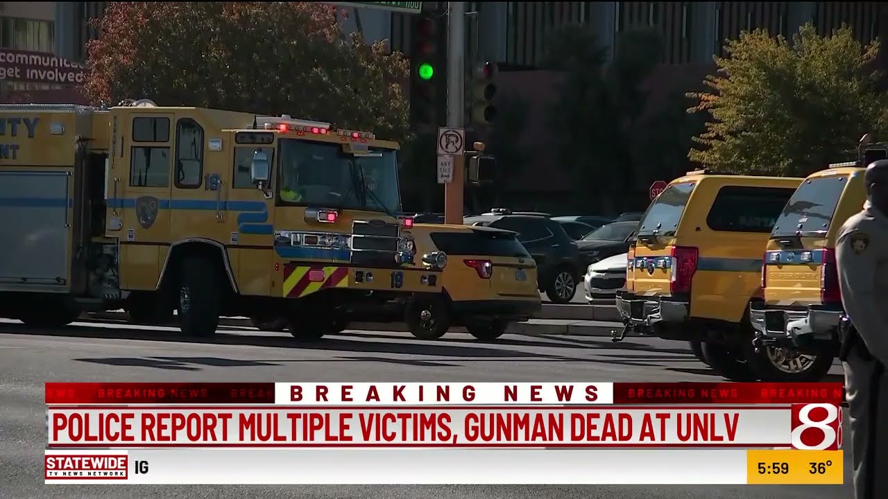 Shooting at University of Nevada, Las Vegas; from News 8 at 6 p.m.
