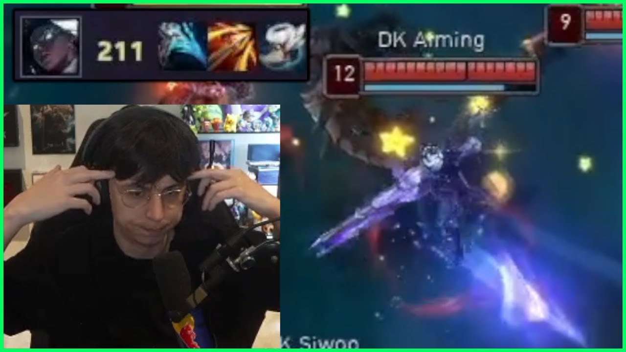 Caedrel Reacts To Aiming Building Runaan's Hurricane On Senna
