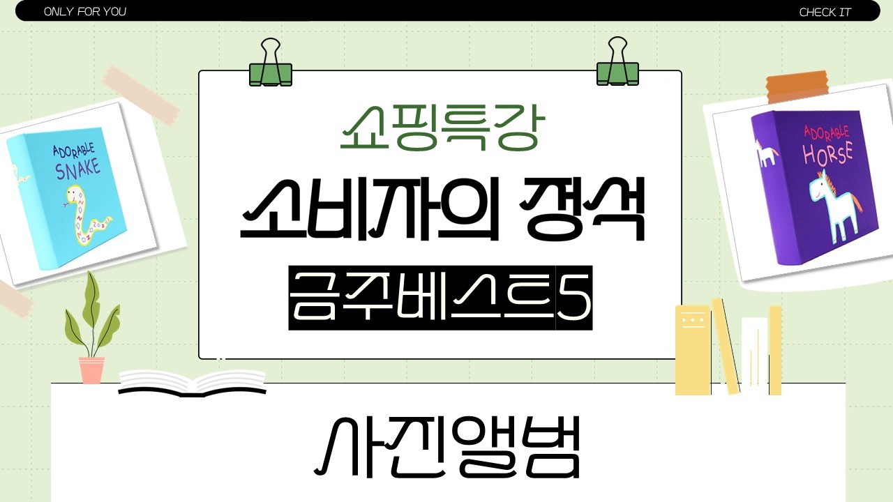 사진 앨범 대량 리뷰! 드림산업/작은사진관/앨범샵/크래썸 5종 비교 (총정리)