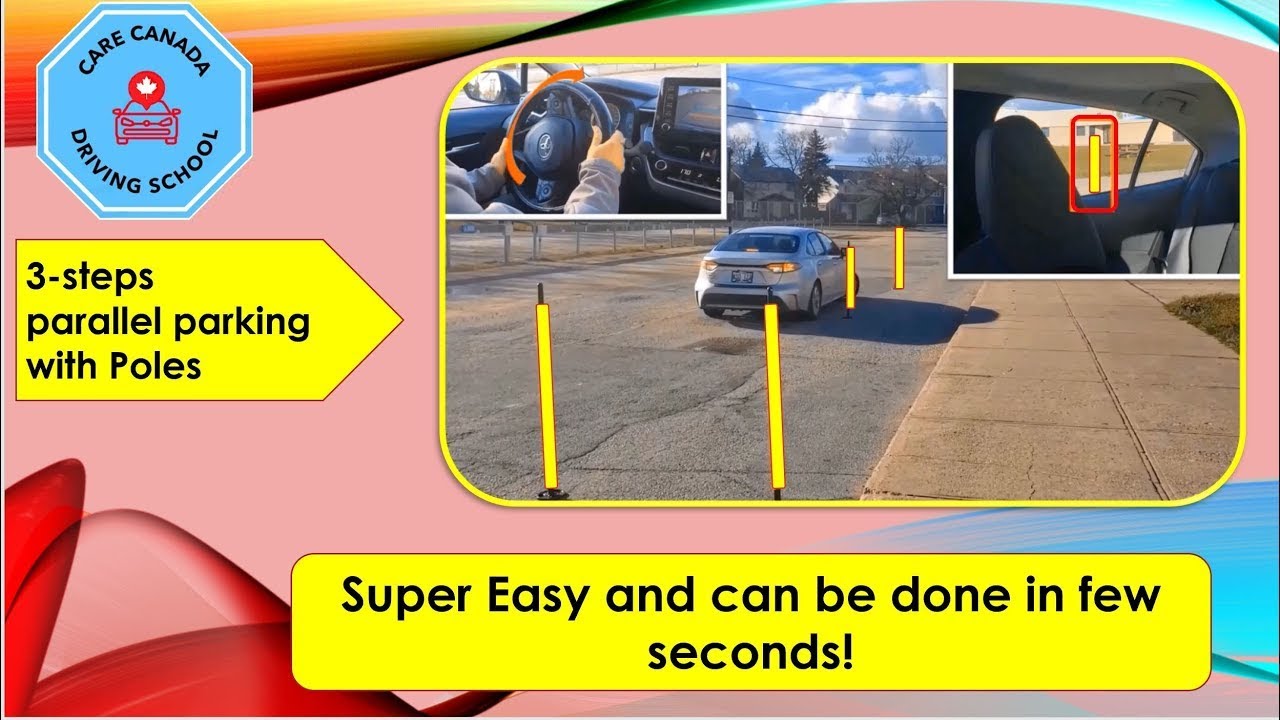 3 Steps Parallel Parking Super Easy!