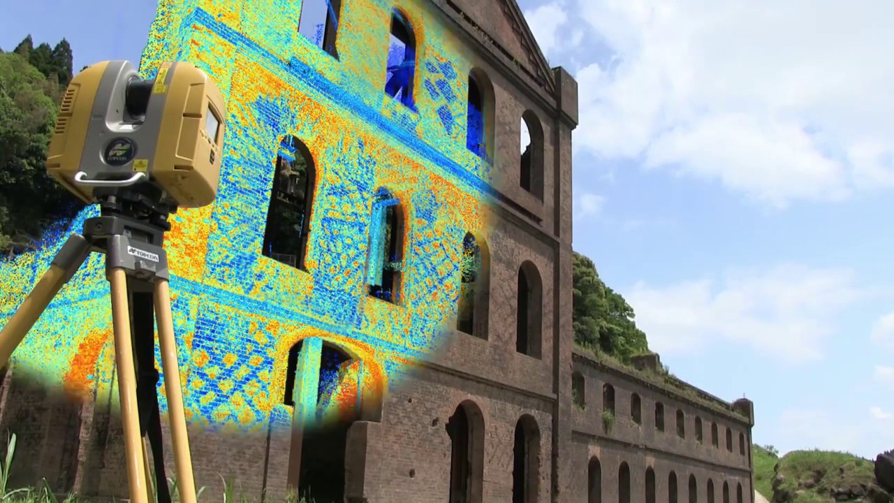 TOPCON Laser Scanner GLS-2200 Scan Scene