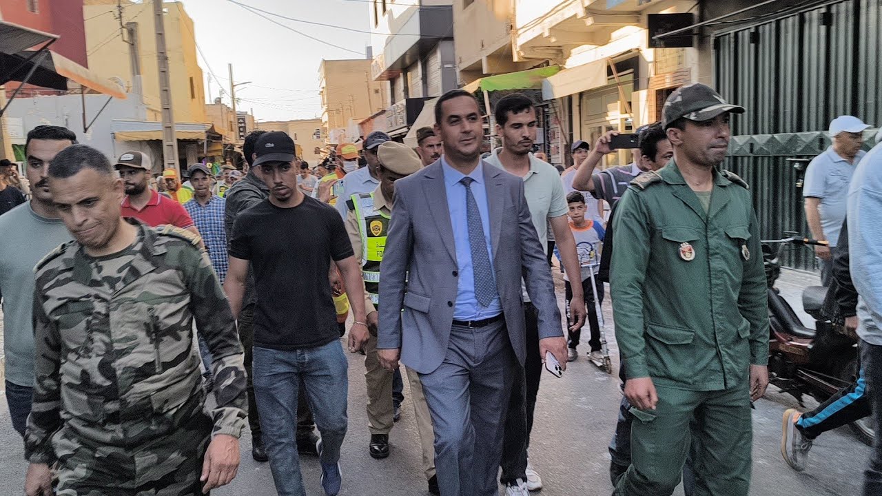 باشا سطات يشهر سيف القانون لتحرير الملك العمومي وسط استحسان الساكنة