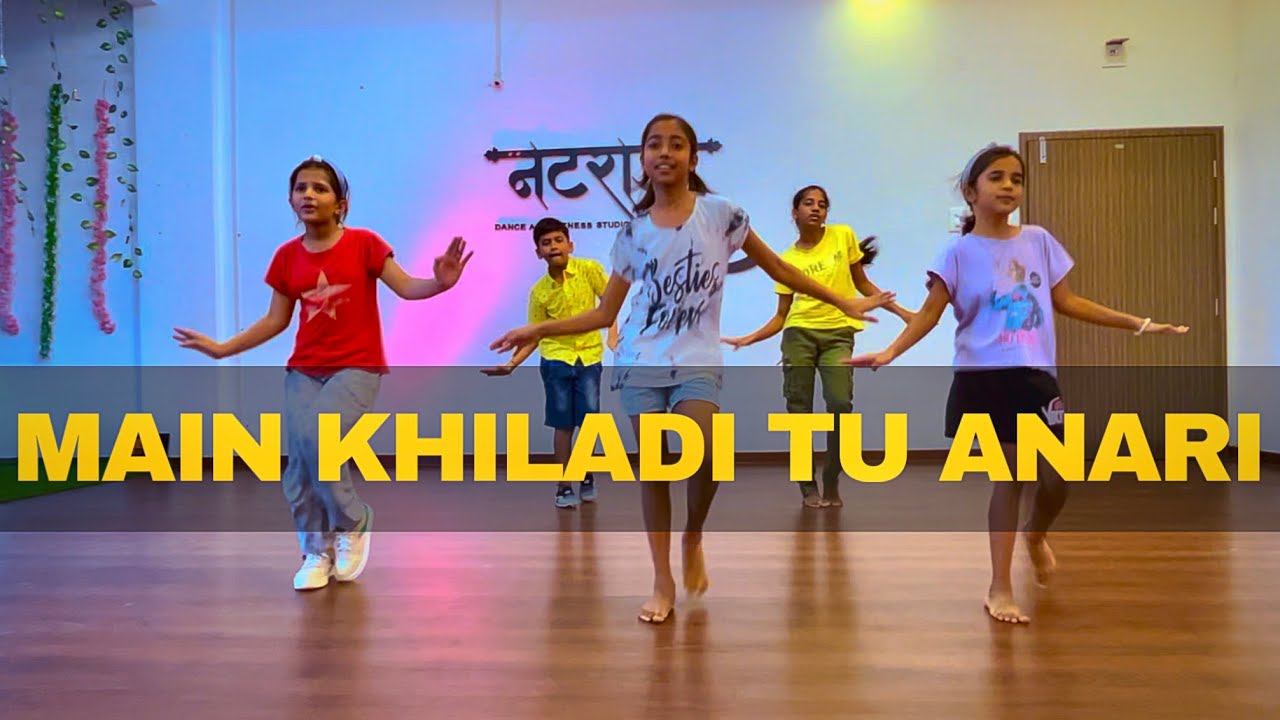 Main khiladi tu anari | Kids Dance | Rajesh mahadik choreography | Natraj dance studio