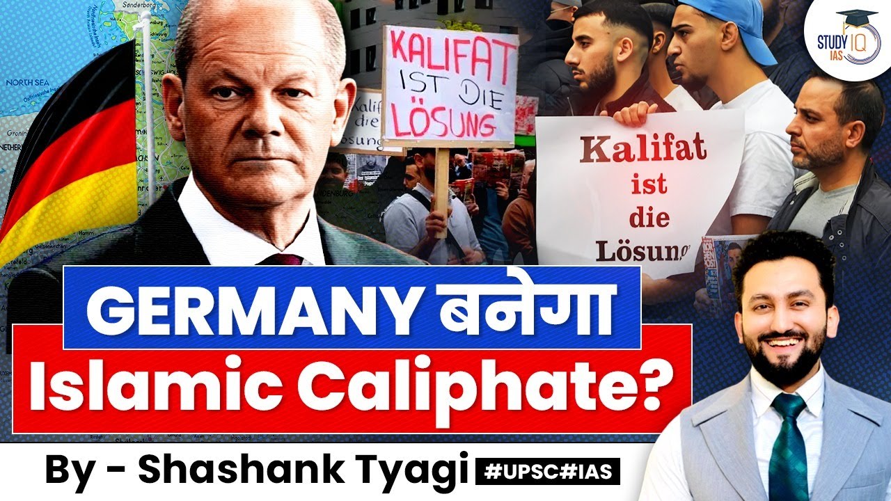 Islamic State in Germany | Muslim Population Growth in Europe | Caliphate Rule | Geopolitics | UPSC