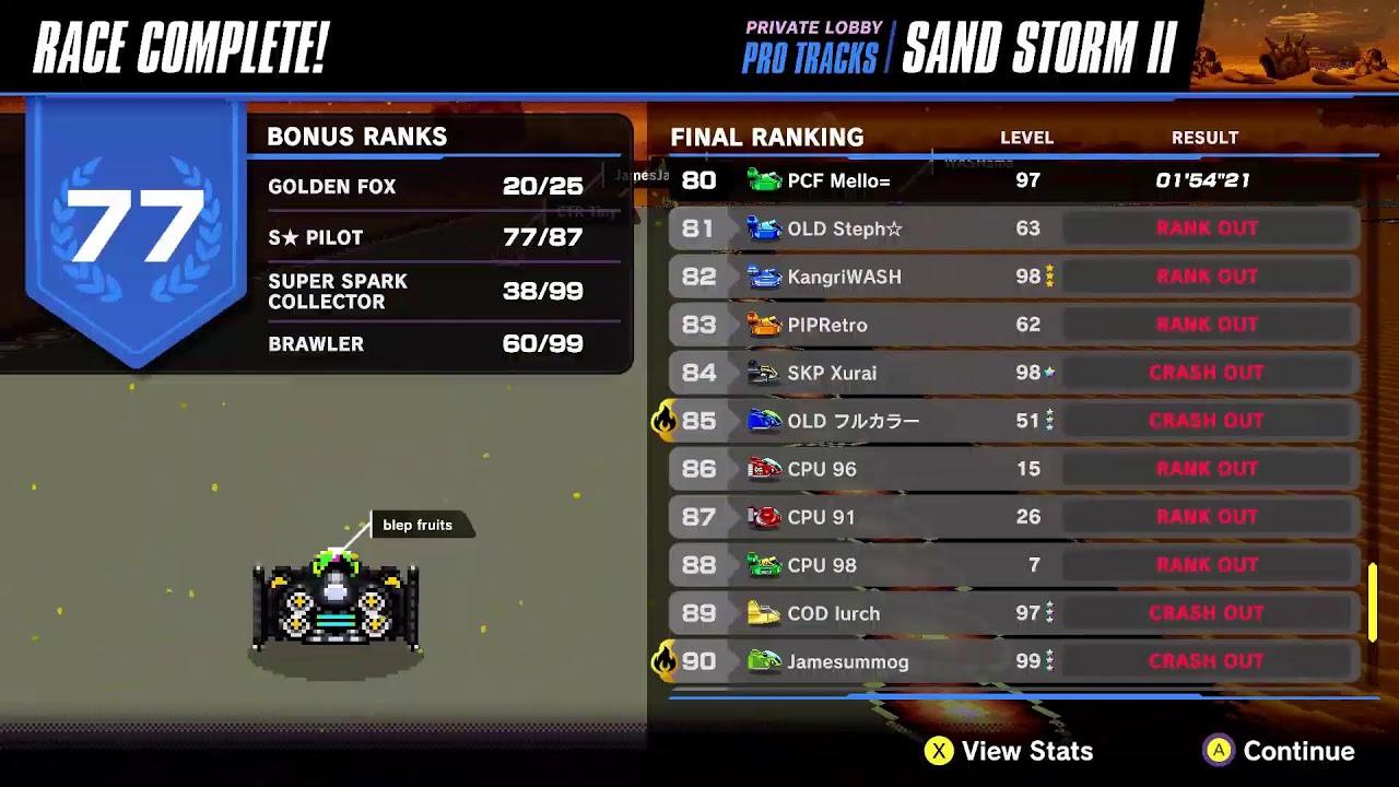 F-Zero 99 - Captain and Crew (Private Event) @ 3PM CST