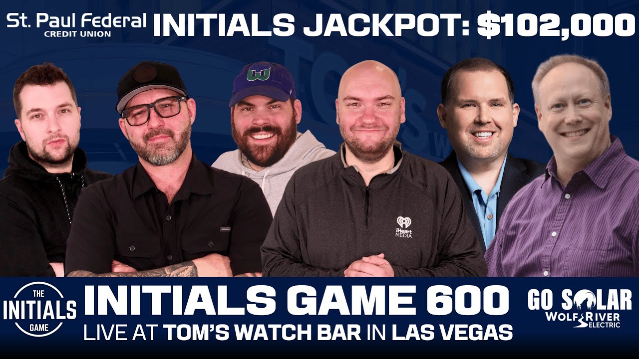 The 600th Initials Game LIVE in Las Vegas