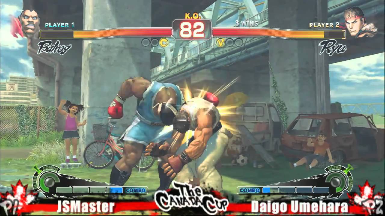 JSMaster kontra Daigo Canada Cup 2010 SSF4 Exhibition #4