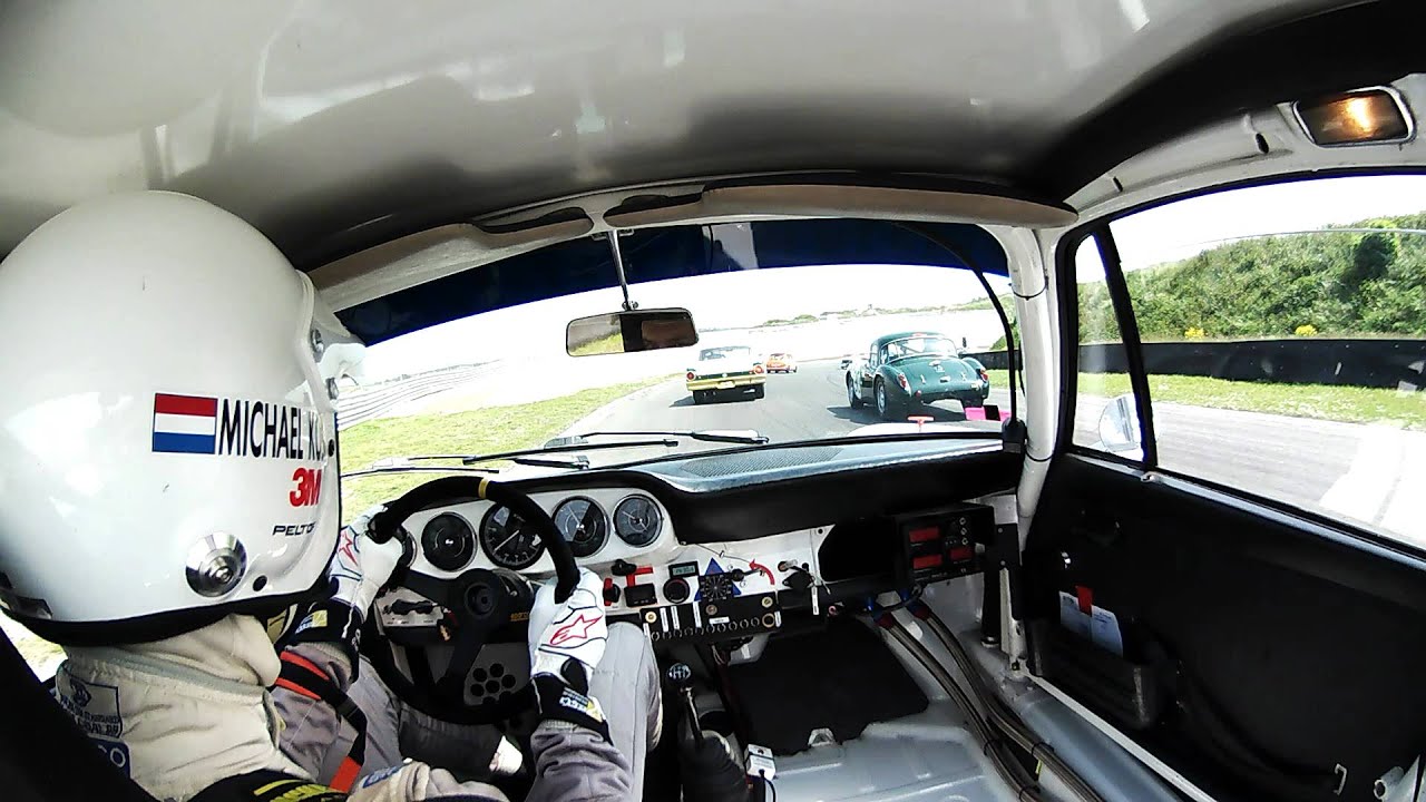 Porsche 911 Racing Michael Koel starts from the back of the grid..