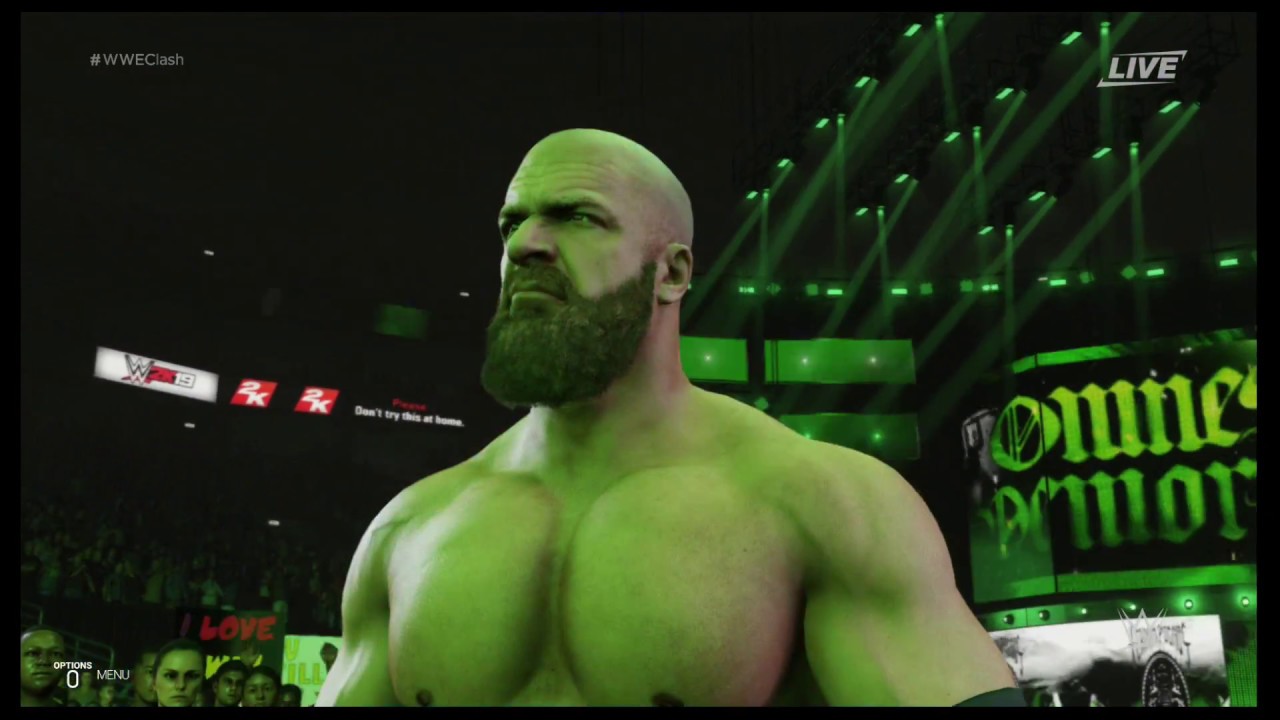 WWE 2K19 Triple H vs. The Undertaker gameplay (Xbox One, PS4)