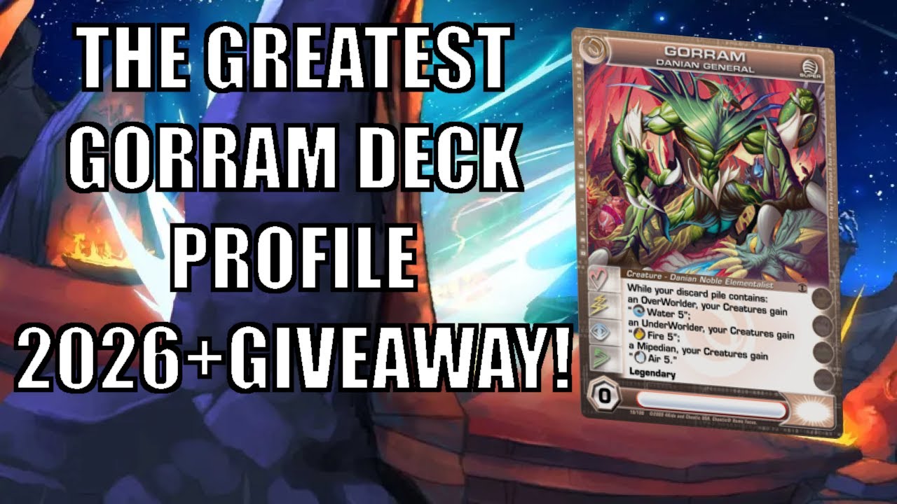 BEST Gorram Danian General Deck Profile 2026 & 750 GIVEAWAY! ~~Chaotic TCG~~