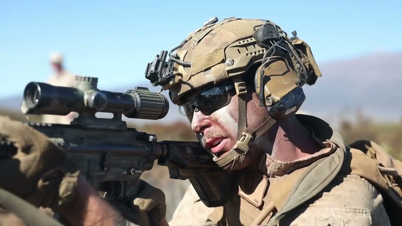 U.S. Marines with 3rd Littoral Combat Team at Pohakuloa, Hawaii