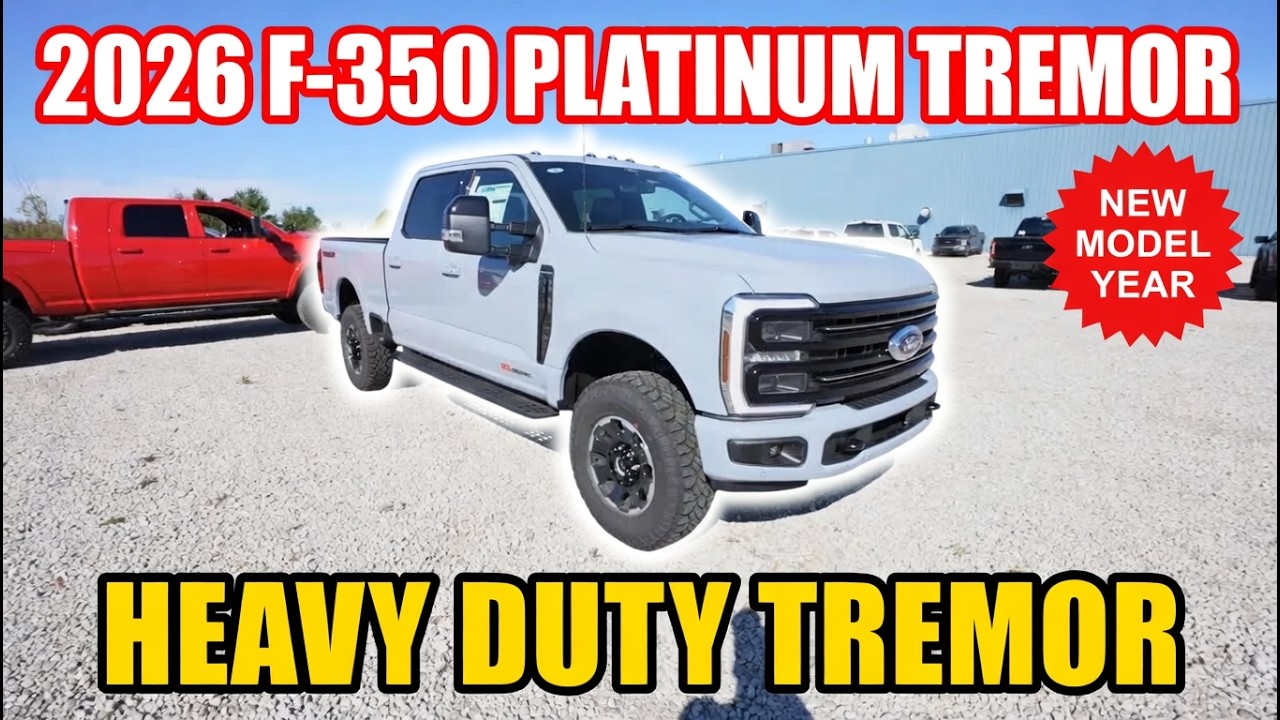 Ford F350 Platinum Tremor 2026 года