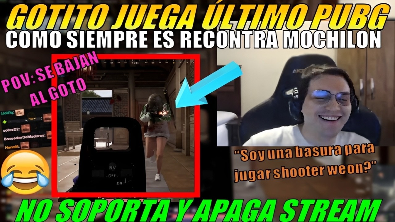 🤣MATTHEW juega su último PUBG | Como SIEMPRE es MOCHILÓN | NO soporta y APAGA 🤣