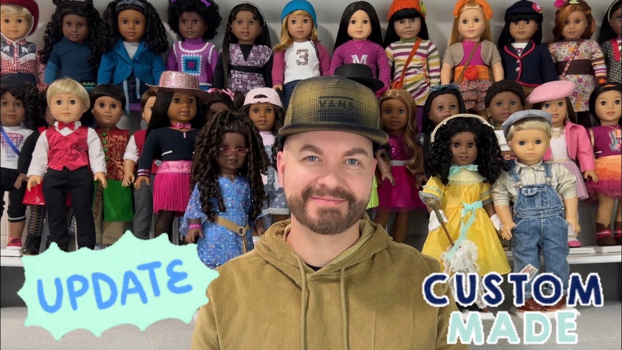 All 34 of My American Girl Custom Dolls