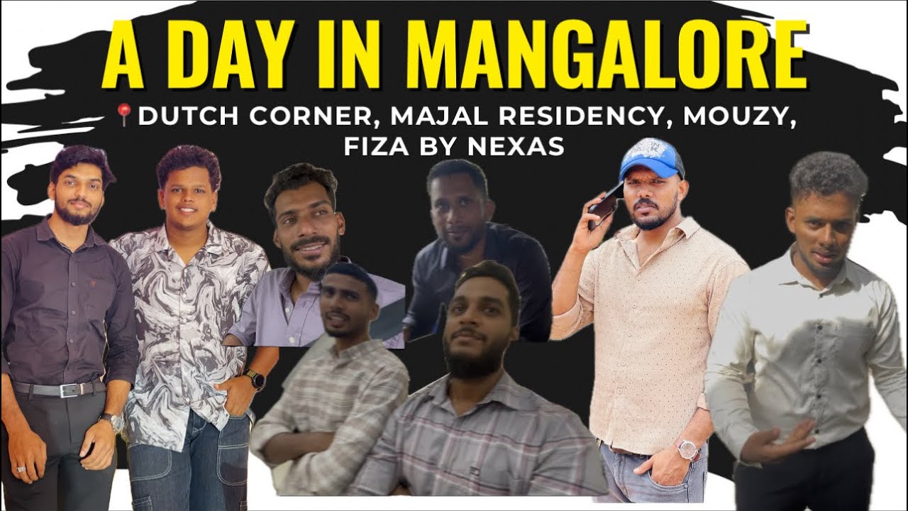 One Epic Day in Mangalore ! Dutch corner, Fiza by nexas, Mouzy avil milk
