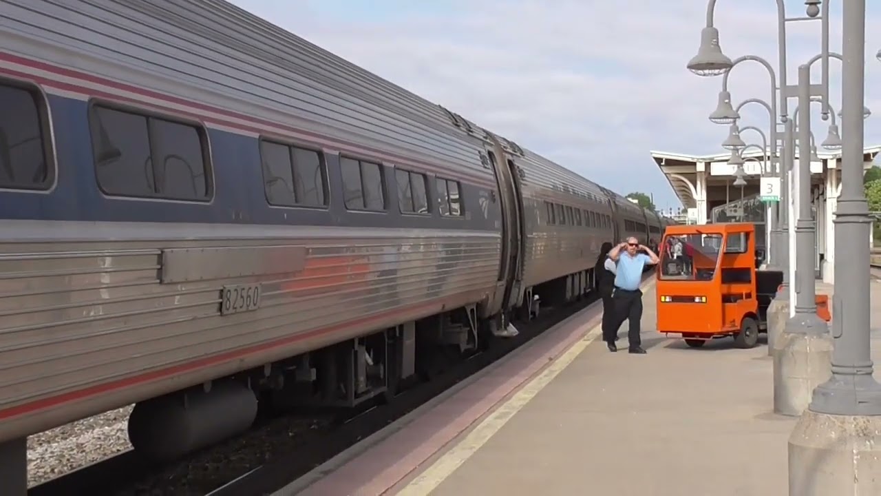 CARY TO GREENSBORO AND BACK SAME DAY - PART 2 - CAROLINIAN ARR/DEP GREENSBORO