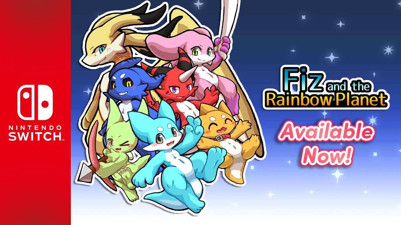 Fiz and the Rainbow Planet || Nintendo Switch Launch Trailer