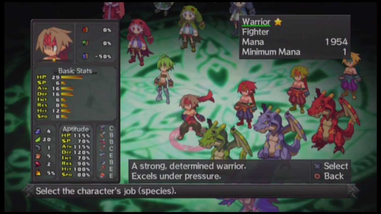 Disgaea D2 - Character Creation Update 2