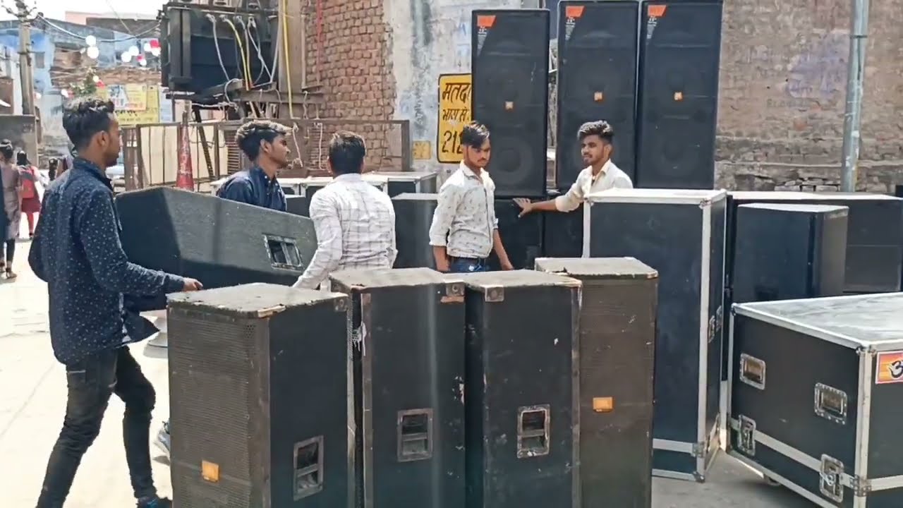 Dj Live Setup Loading || Dj Competition Setup|| Dj Setup Pickup Loading|| Dj Sai Bari