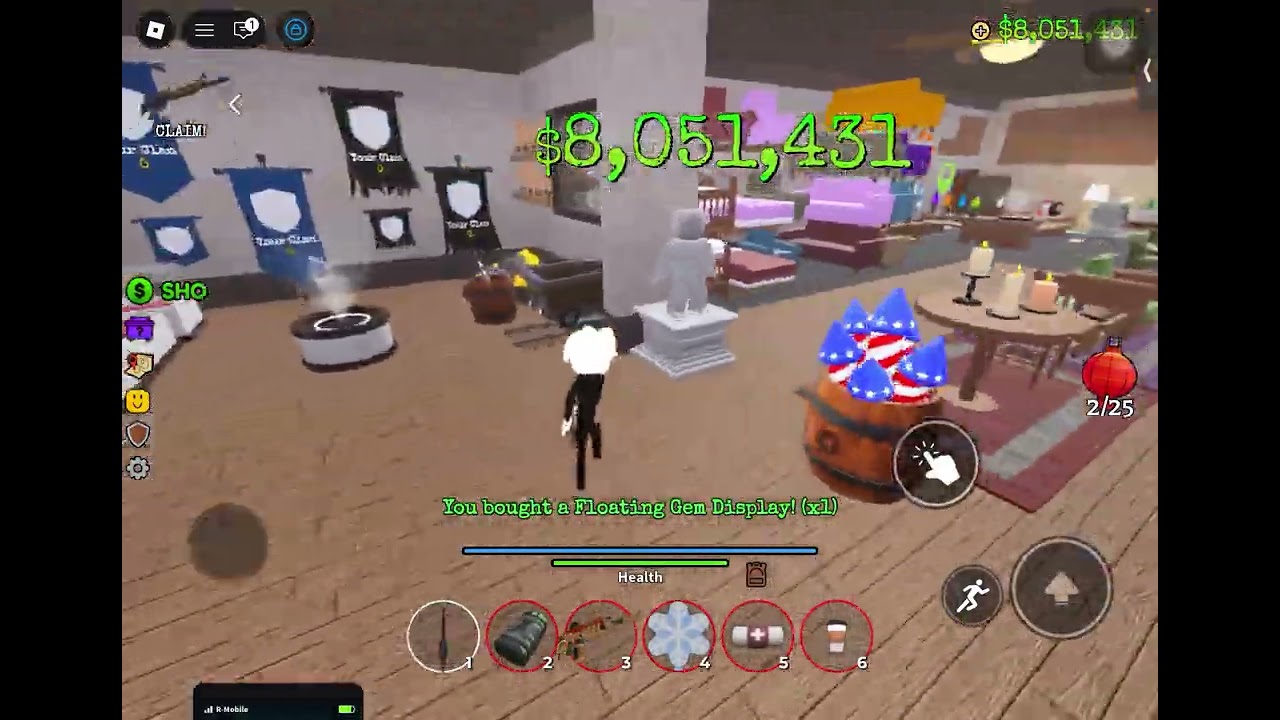 Showcasing New Regular Kunai (Roblox Ohio)