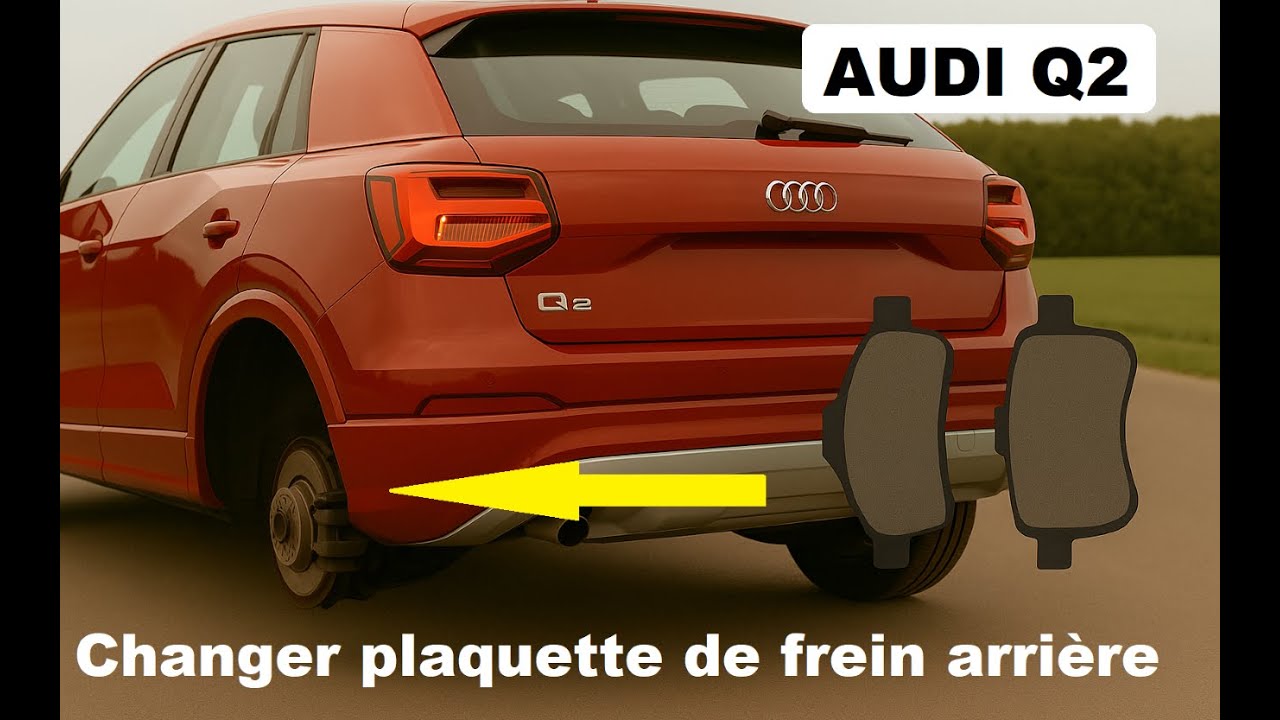 Заменить заднюю тормозную колодку AUDI Q2 GA