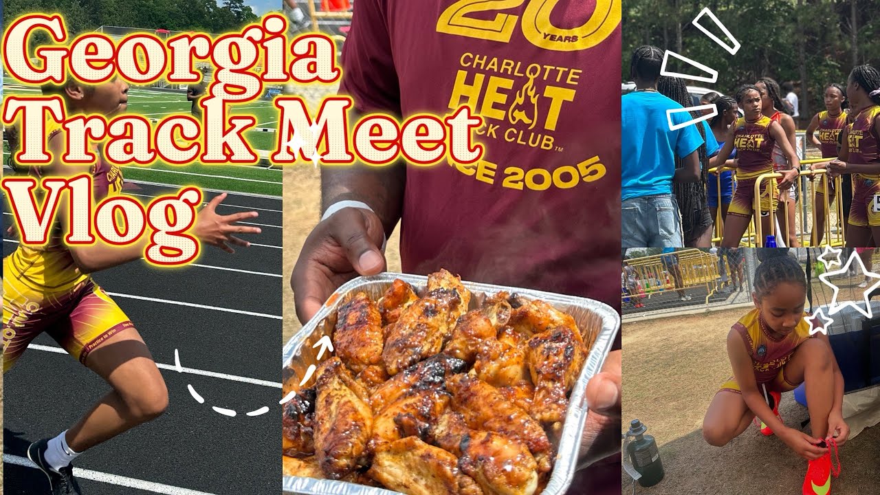 TRACK MEET 🏃🏽‍♀️| TRAVELING TO GEORGIA 🚘