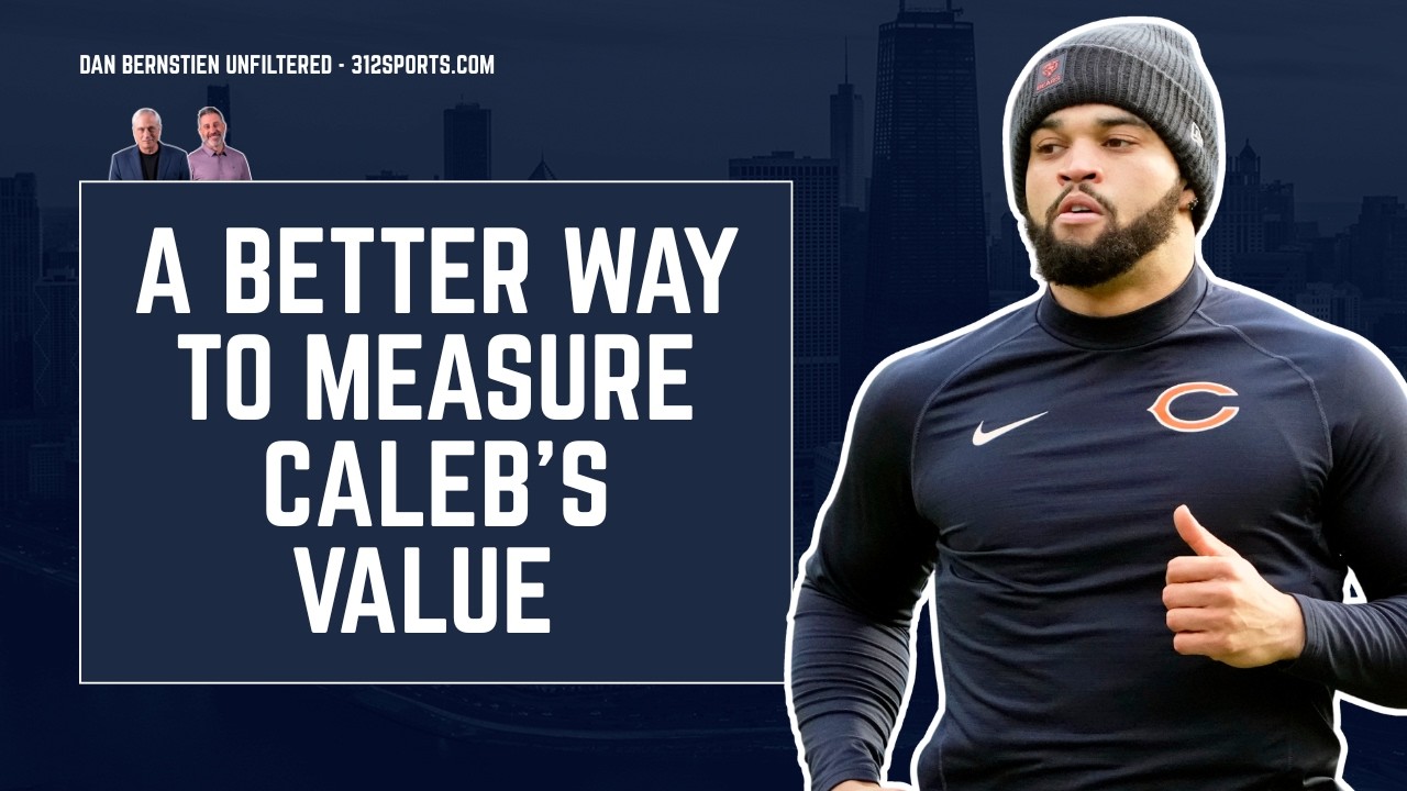 How should we evaluate Caleb Williams and his completion percentage?