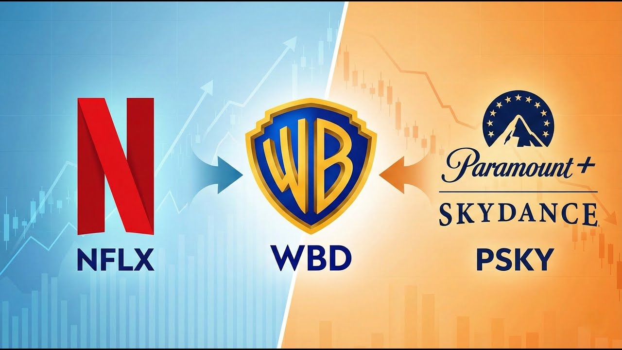 Netflix vs. Paramount: One is a screaming BUY, the other is BANKRUPT.