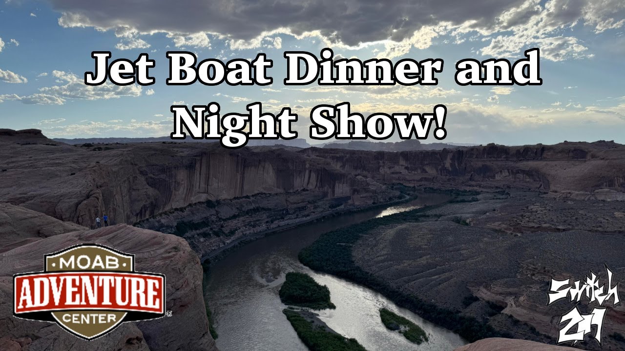 Jet Boat And Night Show, From Moab Adventure Center! Moab, UT 2024
