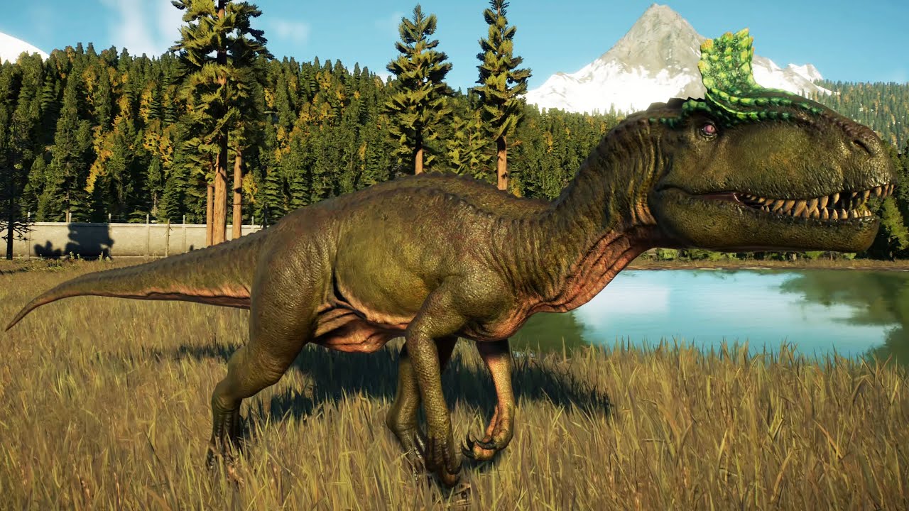 Jurassic World Evolution 2 - Cryolophosaurus Gameplay (PS5 UHD) [4K60FPS]