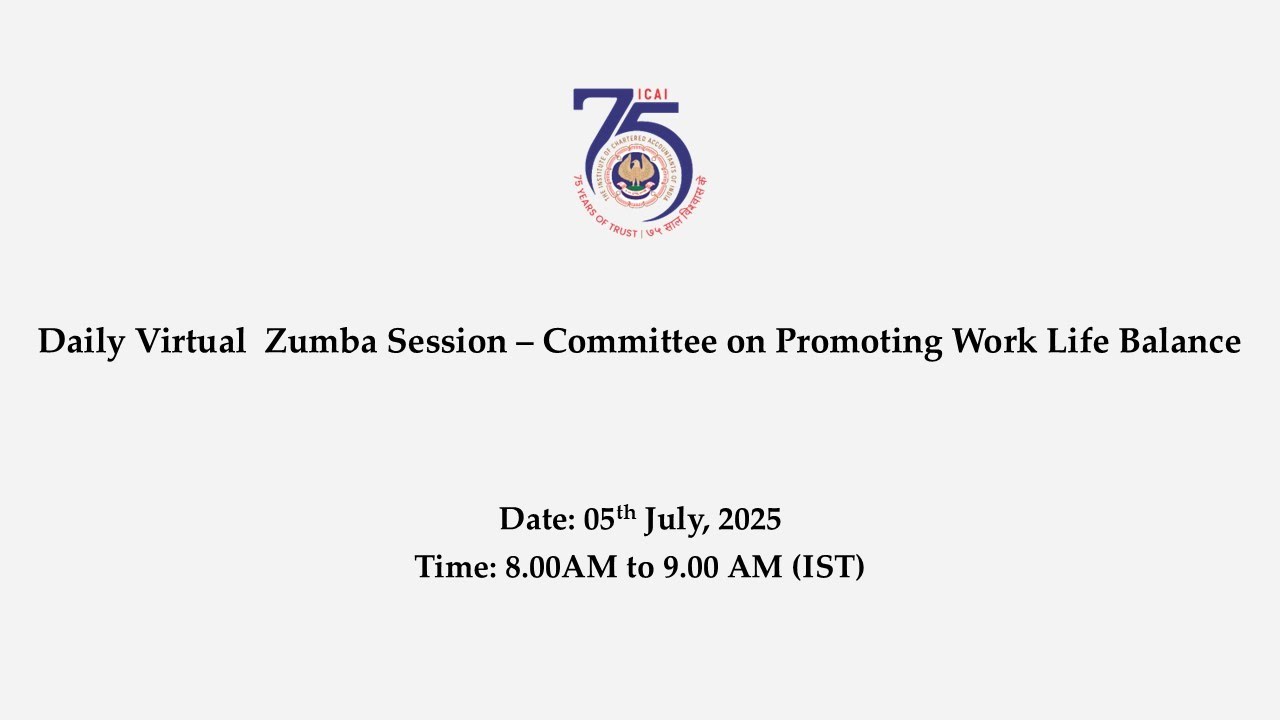 Virtual Zumba Session – Committee on Promoting Work Life Balance