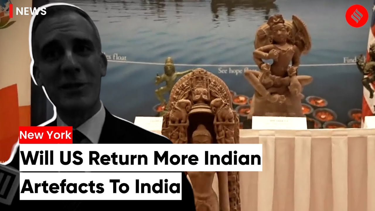 105 Trafficked Artefacts Returned By US To India Set Up In New York