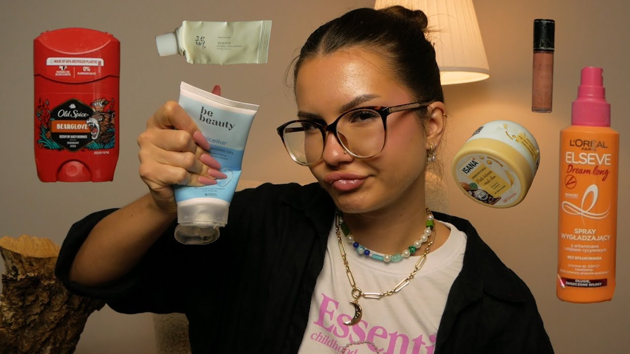 ASMR 💗 polecajki i anty-polecajki kosmetyczne, czyli projekt denko (tapping, szept)