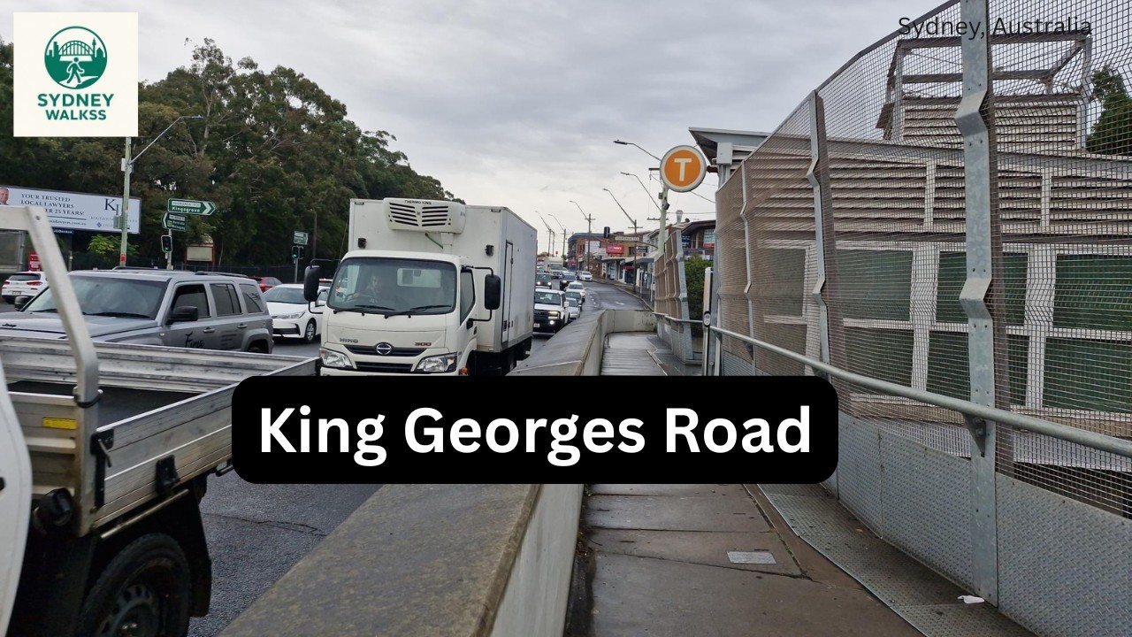 Walking Sydney In Winter ❄️ l King Georges Road Walk (4K Ultra HD)