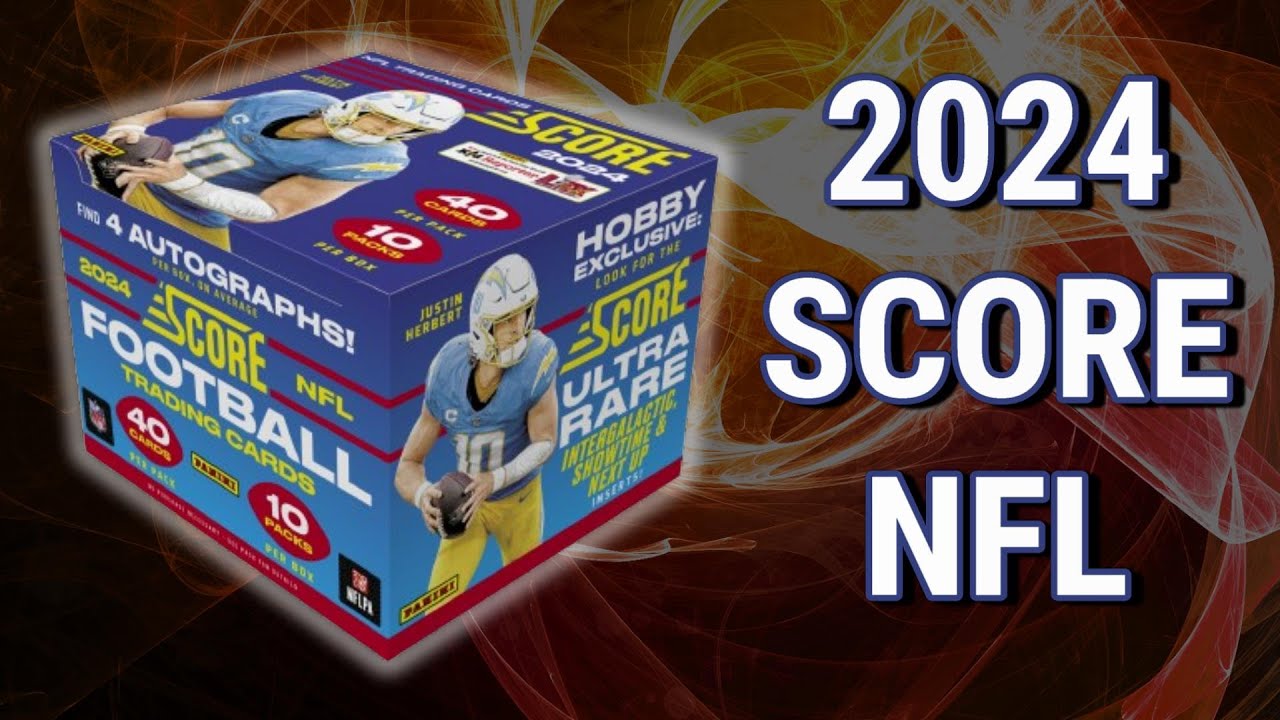 NEW ROOKIE CLASS! | 2024 Panini Score NFL Hobby Box Review |
