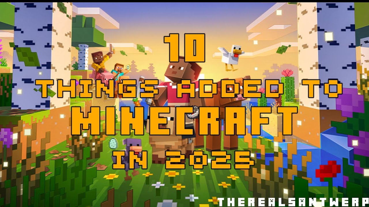 Minecraft: Top 10 Facts You Might Have Missed In 2025 So Far