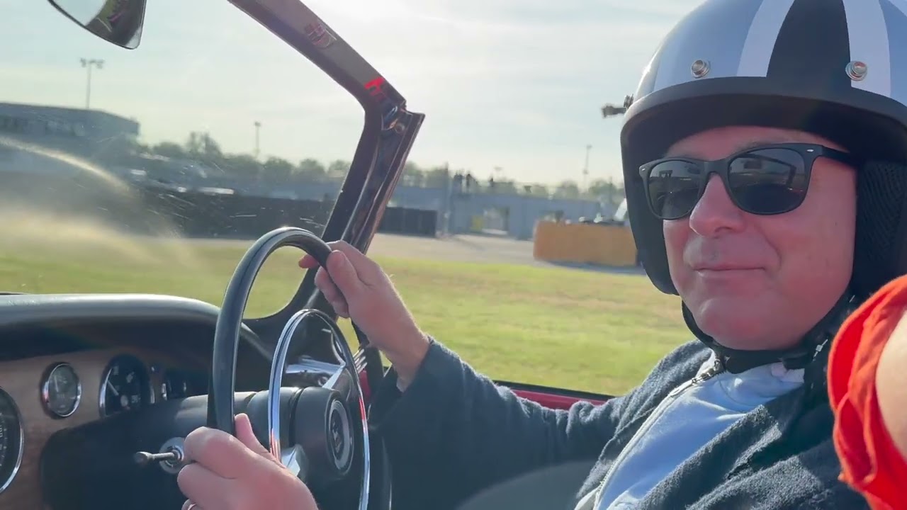 Le Mans Classic 2023: Tracklaps in a Sunbeam Alpine