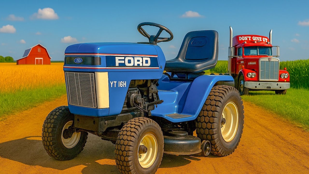 FREE Ford lawnmower- WILL IT RUN?