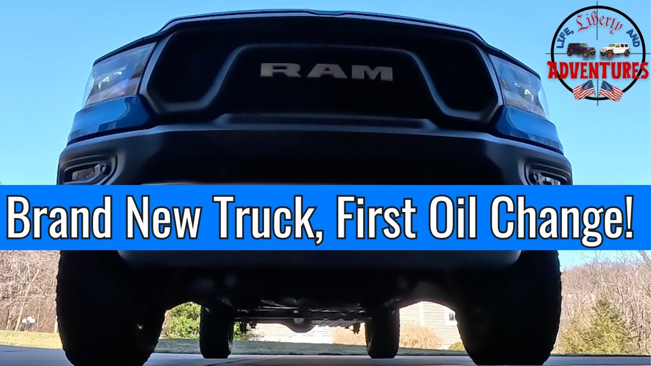 First Oil Change on the 2024 Ram Rebel GT | 1400 Miles Later!  #TruckMaintenance #ramtrucks
