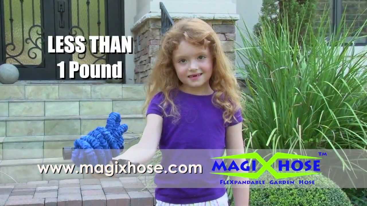 AS SEEN ON TV MagixHose&trade; Flexpandable Garden Hose that expands 3X times.It never Kink or Tangle