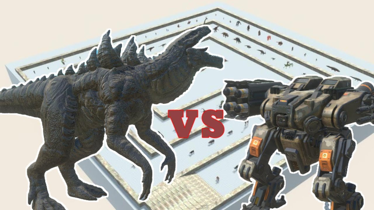 Zilla Vs B.O.S.S Deathrun - Animal Revolt Battle Simulator