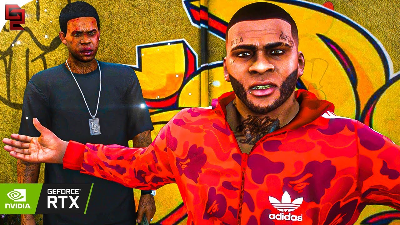 GTA V: 'Lamar Down' Mission RTX™ 3090 Gameplay [4k] Max Settings - QuantV Graphics MOD
