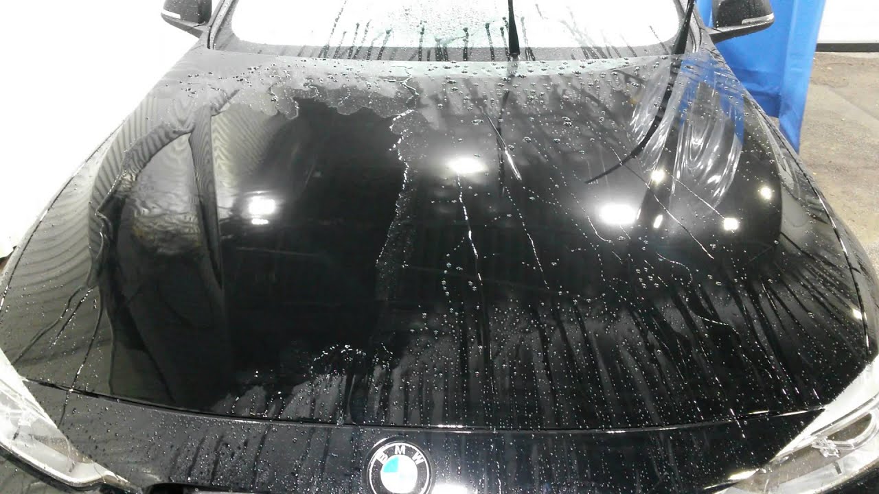 Gyeon Q2M Bathe Plus - compare with unwashed side