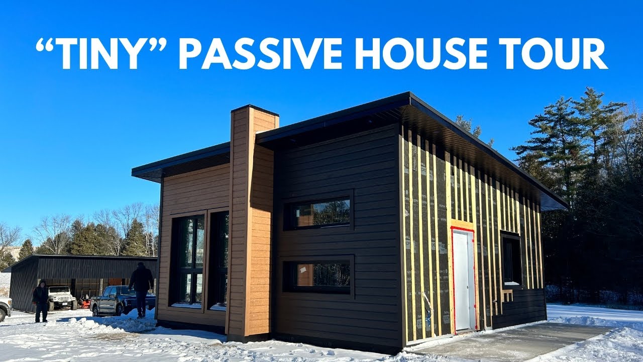 "Tiny" Pinewood Paradise Passive House Tour