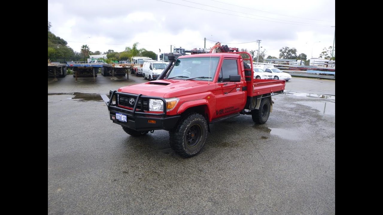 GA1486 - 2008 Toyota Landcruiser Workmate (VDJ79R) V8 Diesel Utility